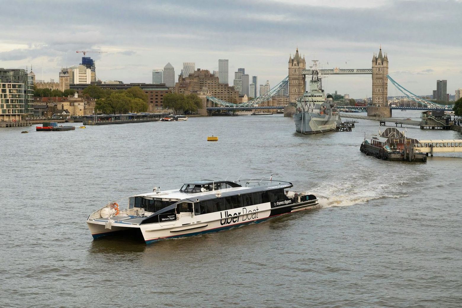 Билет туда и обратно: Uber Boat by Thames Clippers & Painted Hall - photo 2