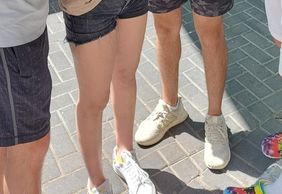 Учим иврит на рынке Кармель