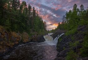 Марциальные воды — водопад Кивач: автомобильный тур по Карелии