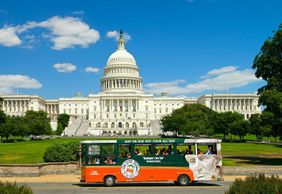 Билет на троллейбус Hop-on Hop-off в Старом городе Вашингтона (округ Колумбия)
