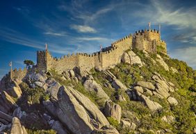 Синтра: Аудиоэкскурсия по городу с билетом в Мавританский замок