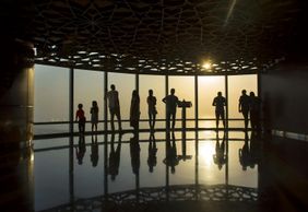 Dubai Aquarium и Бурдж-Халифа (билет на этажи 124–125)