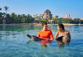 Aquaventure: Входной билет + встреча с дельфинами в деревне Атлас