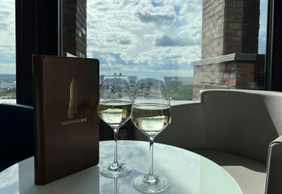 Panoramapunkt Berlin: VIP-допуск с Cremant