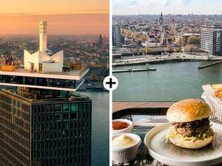A'DAM Lookout: входной билет + меню бургера