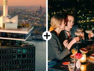 A'DAM Lookout: входной билет + обед или ужин в ресторане Madam Amsterdam