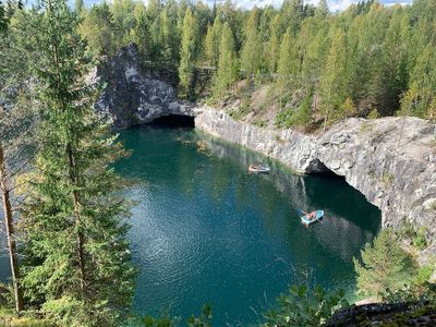 Дорогой горных мастеров: аудиотур в горный парк Рускеала (без входных билетов)