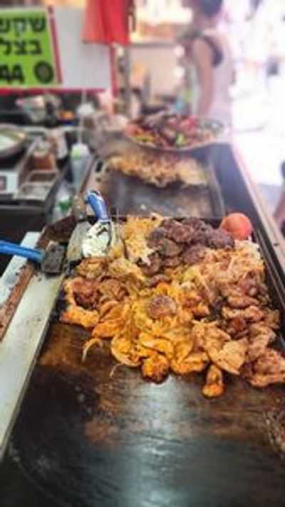 Учим иврит на рынке Кармель - photo 3