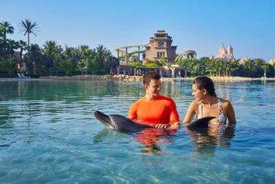 Aquaventure: Входной билет + встреча с дельфинами в деревне Атлас
