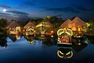 Парк Xoximilco: быстрый вход и транспорт, ужин и живая музыка