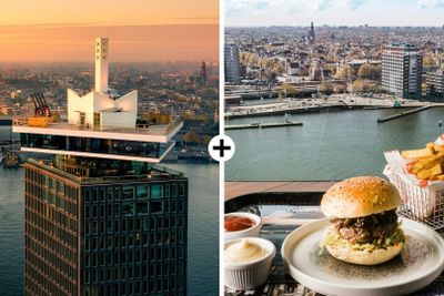 A'DAM Lookout: входной билет + меню бургера
