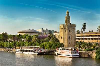 Seville: Ticket to the Sightseeing Cruise from Torre Del Oro and Audio Tour